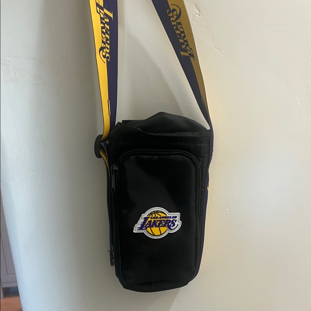 Lakers Black Crossbody Bag